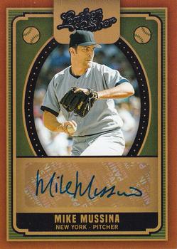 2019 Panini Leather & Lumber - Autographs #AU-MM Mike Mussina Front
