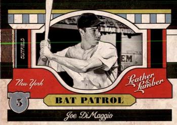 2019 Panini Leather & Lumber - Bat Patrol #BP-4 Joe DiMaggio Front