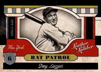 2019 Panini Leather & Lumber - Bat Patrol #BP-10 Tony Lazzeri Front