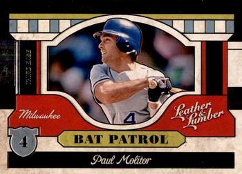 2019 Panini Leather & Lumber - Bat Patrol #BP-12 Paul Molitor Front