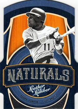 2019 Panini Leather & Lumber - Naturals #N-4 Barry Larkin Front