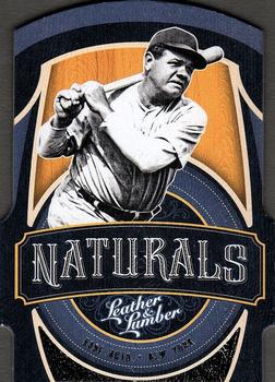 2019 Panini Leather & Lumber - Naturals #N-10 Babe Ruth Front