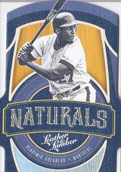 2019 Panini Leather & Lumber - Naturals Holo Silver #N-12 Vladimir Guerrero Front