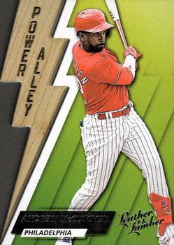 2019 Panini Leather & Lumber - Power Alley #PA-1 Andrew McCutchen Front