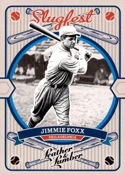 2019 Panini Leather & Lumber - Slugfest #SF-6 Jimmie Foxx Front