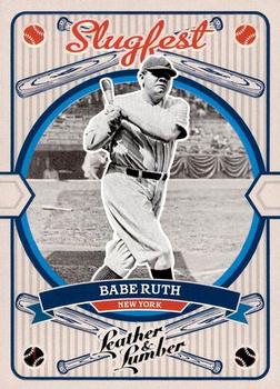 2019 Panini Leather & Lumber - Slugfest #SF-12 Babe Ruth Front