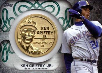 2015 Topps - Factory Set Bonus: Ken Griffey Jr. Medallions #GRIFF-92 Ken Griffey Jr. Front