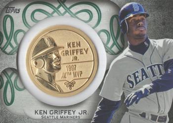 2015 Topps - Factory Set Bonus: Ken Griffey Jr. Medallions #GRIFF-97 Ken Griffey Jr. Front