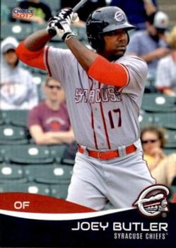 2017 Choice Syracuse Chiefs #05 Joey Butler Front