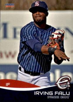 2017 Choice Syracuse Chiefs #08 Irving Falu Front