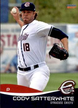 2017 Choice Syracuse Chiefs #22 Cody Satterwhite Front