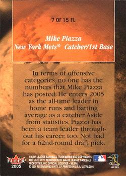 2005 Ultra - Follow the Leader #7FL Mike Piazza Back