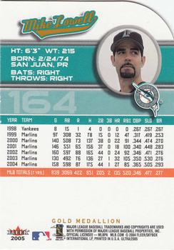 2005 Ultra - Gold Medallion #164 Mike Lowell Back