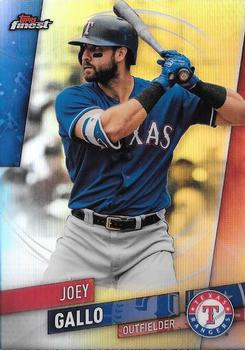 2019 Finest - Refractor #62 Joey Gallo Front