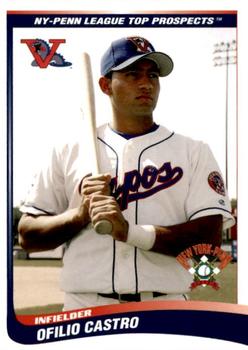2004 Choice New York-Penn League Top Prospects #26 Ofilio Castro Front