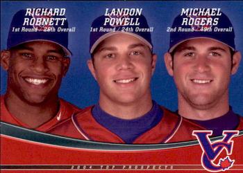 2004 Vancouver Canadians #NNO Richard Robnett / Landon Powell / Michael Rogers Front