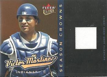 2005 Ultra - Season Crowns Game Used Copper #13 Victor Martinez Front