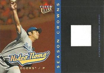2005 Ultra - Season Crowns Game Used Copper #97 Hideo Nomo Front