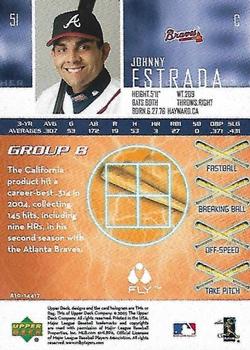 2005 Upper Deck Pro Sigs - Flyball #51 Johnny Estrada Back