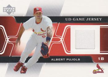 2005 Upper Deck - UD Game Jerseys #GJ-AP Albert Pujols Front