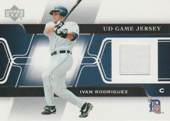 2005 Upper Deck - UD Game Jerseys #GJ-IR Ivan Rodriguez Front