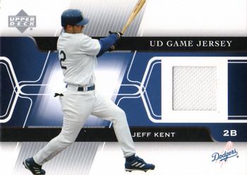 2005 Upper Deck - UD Game Jerseys #GJ-JK Jeff Kent Front