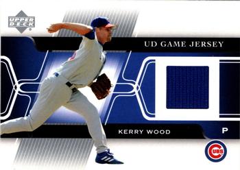 2005 Upper Deck - UD Game Jerseys #GJ-KW Kerry Wood Front