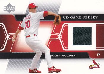 2005 Upper Deck - UD Game Jerseys #GJ-MM Mark Mulder Front