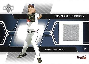 2005 Upper Deck - UD Game Jerseys #GJ-SM John Smoltz Front