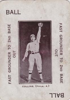 1914 Polo Grounds Game (WG4) #NNO Eddie Collins Front