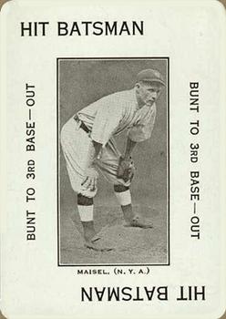 1914 Polo Grounds Game (WG4) #NNO Fritz Maisel Front