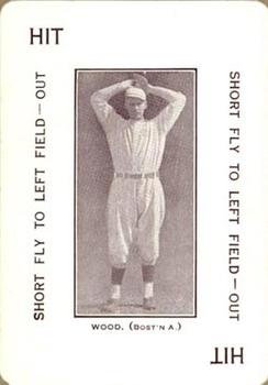 1914 Polo Grounds Game (WG4) #NNO Smoky Joe Wood Front