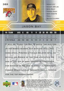 2005 Upper Deck - Gold #389 Jason Bay Back