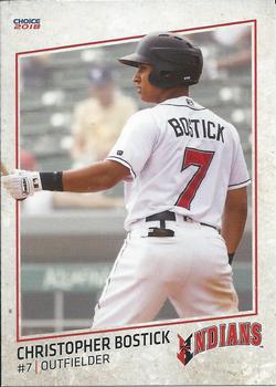 2018 Choice Indianapolis Indians #02 Christopher Bostick Front