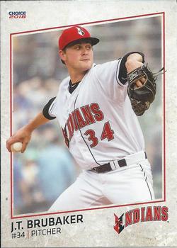 2018 Choice Indianapolis Indians #03 J.T. Brubaker Front