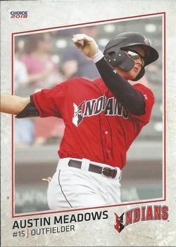 2018 Choice Indianapolis Indians #15 Austin Meadows Front