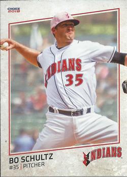 2018 Choice Indianapolis Indians #22 Bo Schultz Front