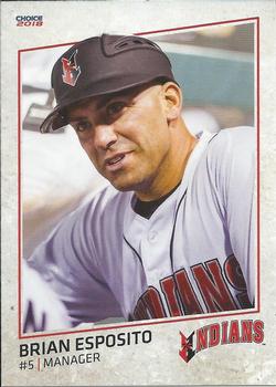 2018 Choice Indianapolis Indians #28 Brian Esposito Front