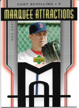 2005 Upper Deck - Marquee Attractions #MA-CS Curt Schilling Front