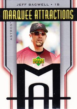 2005 Upper Deck - Marquee Attractions #MA-JB Jeff Bagwell Front