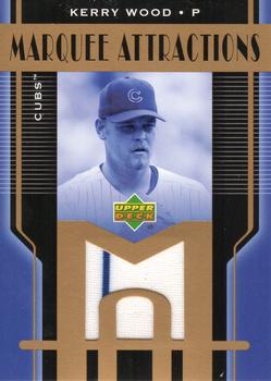 2005 Upper Deck - Marquee Attractions Retro #MA-KW Kerry Wood Front
