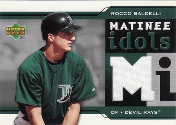 2005 Upper Deck - Matinee Idols #MI-RB Rocco Baldelli Front