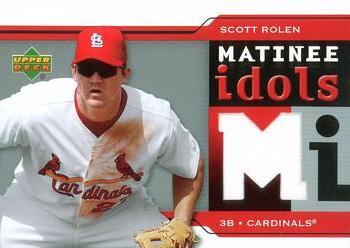 2005 Upper Deck - Matinee Idols #MI-SR Scott Rolen Front
