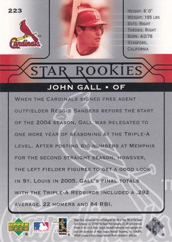 2005 Upper Deck - Retro #223 John Gall Back