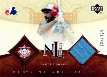 2005 Upper Deck Artifacts - AL/NL Artifacts #NL-AD Andre Dawson Front