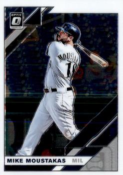 2019 Donruss Optic #186 Mike Moustakas Front