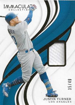 2019 Panini Immaculate Collection #96 Justin Turner Front