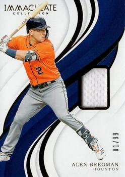 2019 Panini Immaculate Collection #99 Alex Bregman Front