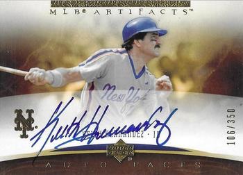 2005 Upper Deck Artifacts - Auto Facts #KH1 Keith Hernandez Front