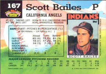 1992 Stadium Club #167 Scott Bailes Back